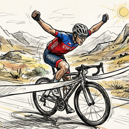 Baeza, primer chileno campeón de la Vuelta a San Juan en 43 años