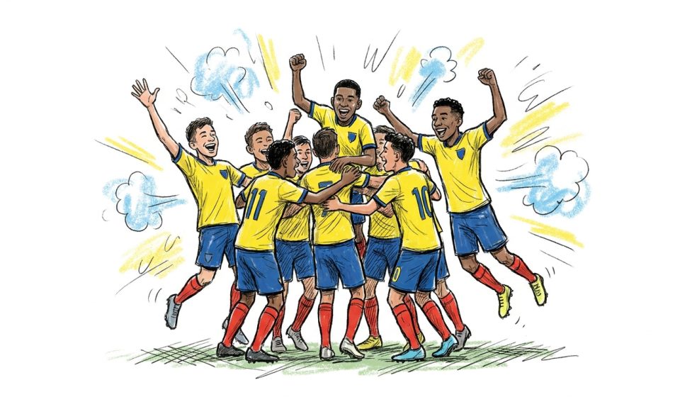 Ecuador lidera Sudamericano Sub-17 2026 Grupo A
