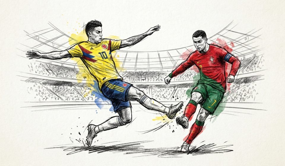 Colombia vs Portugal: Empate 0-0 en Mundial 2026