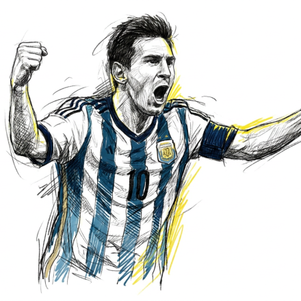 Argentina en el Mundial 2026: Messi doblete ante Austria
