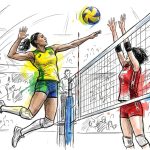 Brasil vence 3-1 a Japón en la Liga de Naciones de Voleibol Femenino