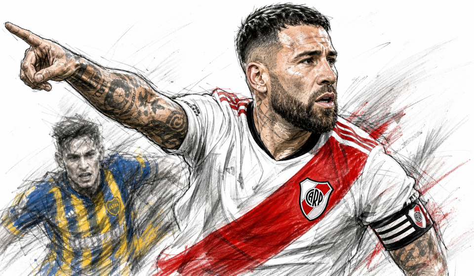 Gol en contra de Nicolás Otamendi: River cayó 1-0 ante Central