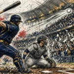 cerveceros 7-4 dodgers — juego 2 de la scln - arbitrohp.com Ilustración editorial: William Contreras conecta un jonrón en el Juego 2 ante los Dodgers