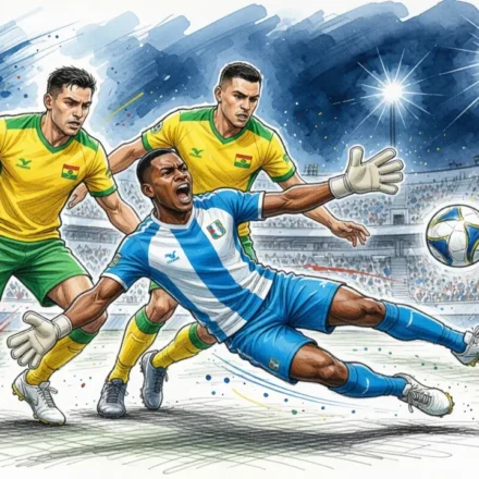 Ilustración: Guatemala resiste el 0-0 ante Surinam en Liga de Naciones