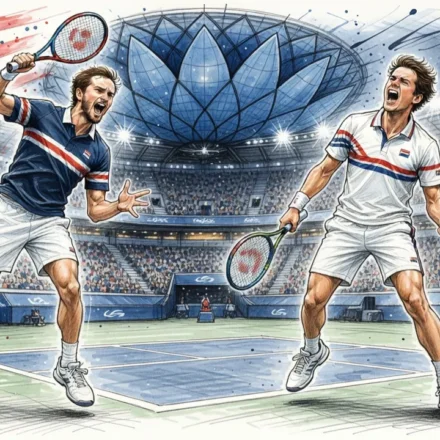 Ilustración: Medvedev avanza a cuartos del Abierto de China
