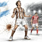 Sketch Platense celebrando clasificación a semis